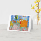 De slaapkamer, Van Gogh Kaart (Gele Bloem)