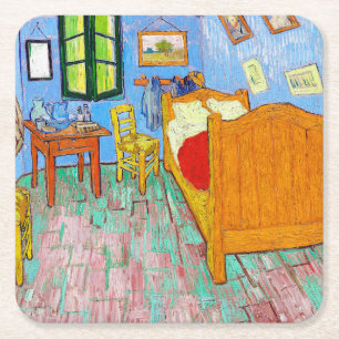 De slaapkamer, Van Gogh Kartonnen Onderzetters