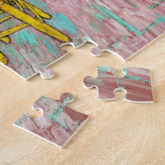 De slaapkamer, Van Gogh Legpuzzel (Zijkant)