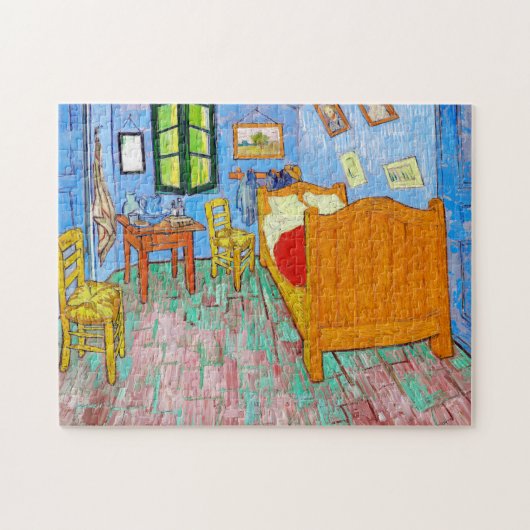 De slaapkamer, Van Gogh Legpuzzel (Horizontaal)