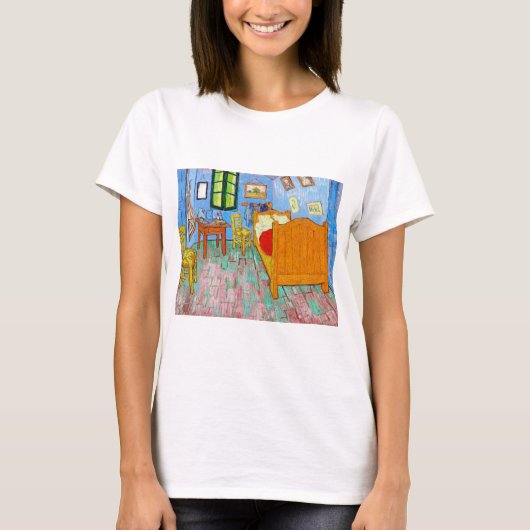 De slaapkamer, Van Gogh T-shirt (Voorkant)