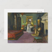 De slaapkamer van mevrouw Rosen | Sir John Lavery Briefkaart (Voorkant / Achterkant)