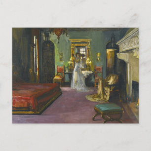 De slaapkamer van mevrouw Rosen Sir John Lavery Briefkaart