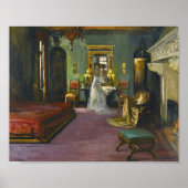 De slaapkamer van mevrouw Rosen | Sir John Lavery Poster (Voorkant)