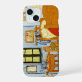 De slaapkamer van Van Gogh iPhone 15 Case (Achterkant)
