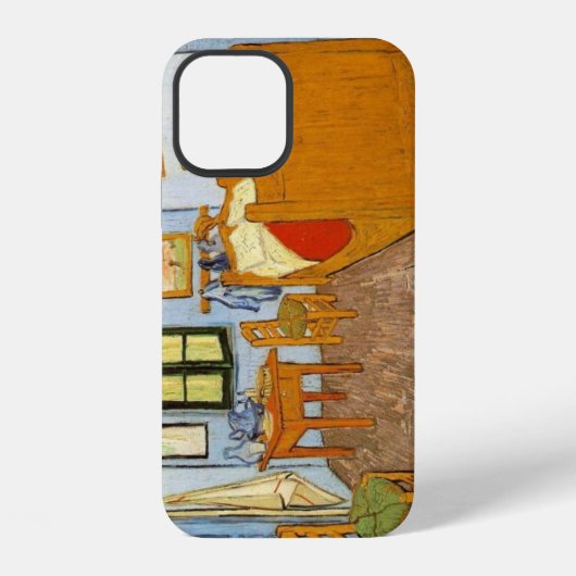 De slaapkamer van Van Gogh iPhone Hoesje (Achterkant)