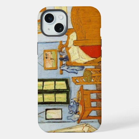 De slaapkamer van Van Gogh iPhone Hoesje (Achterkant)