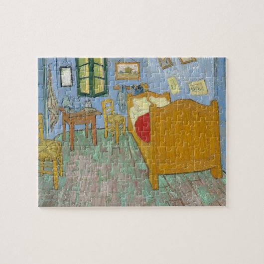 De slaapkamer van Van Gogh Legpuzzel (Horizontaal)