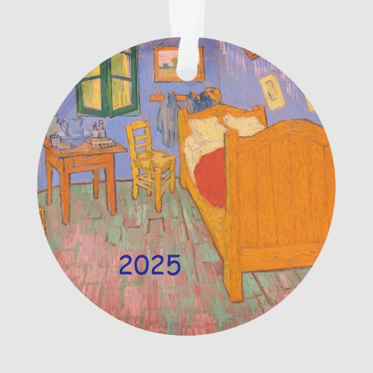 De slaapkamer van Van Gogh: Ornament (achterkant)