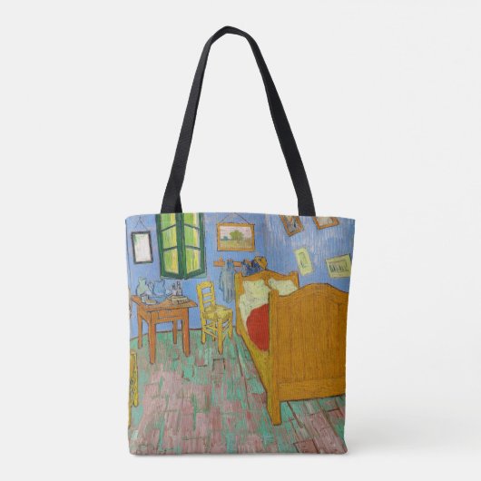 De slaapkamer van Van Gogh Tote Bag (Achterkant)