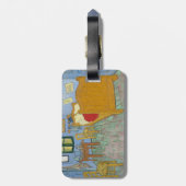 De slaapkamer van Vincent Van Gogh Bagagelabel (Achterkant verticaal)