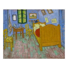 De slaapkamer van Vincent Van Gogh Perfect Poster