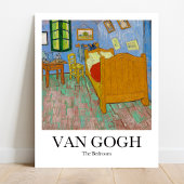 De slaapkamer van Vincent van Gogh Poster