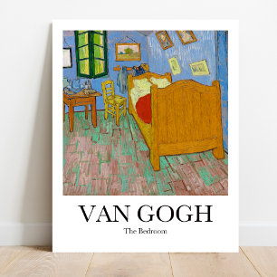 De slaapkamer van Vincent van Gogh Poster