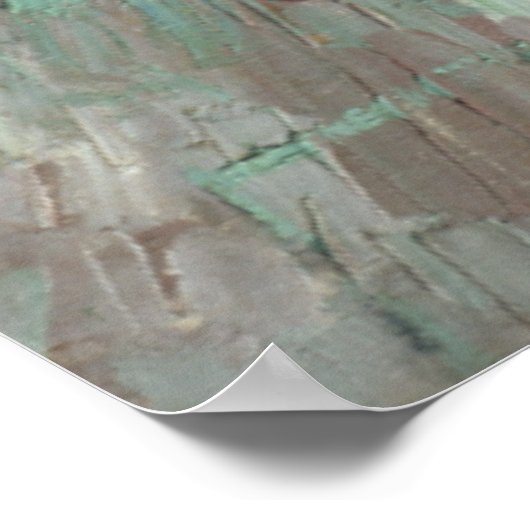 De slaapkamer van Vincent Van Gogh Poster (Hoek)