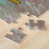 De slaapkamer van Vincent van Gogh Puzzle Legpuzzel (Zijkant)