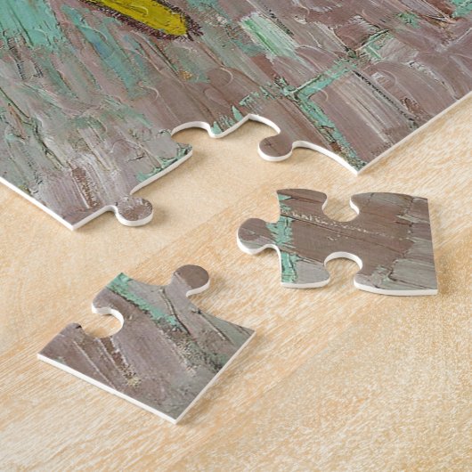 De slaapkamer van Vincent van Gogh Puzzle Legpuzzel (Zijkant)