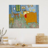 De slaapkamer - Vincent van Gogh (1889) Poster (Keuken)