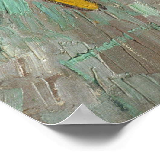 De slaapkamer - Vincent van Gogh (1889) Poster (Hoek)