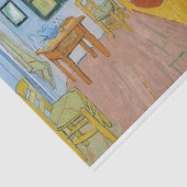 De slaapkamer, Vincent van Gogh, postpressionist Tissuepapier (Detail)