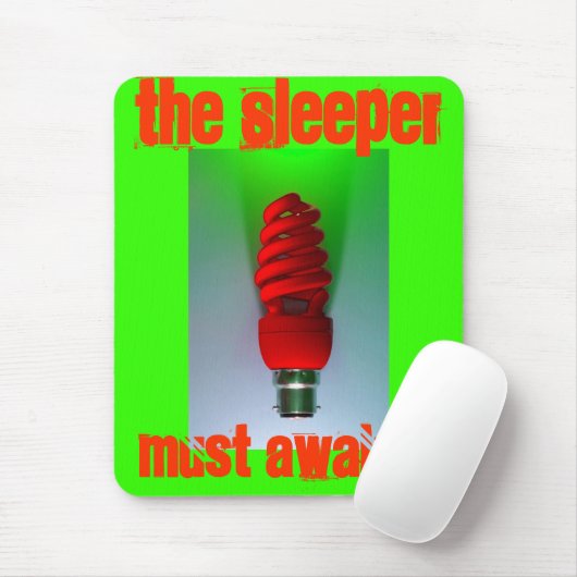 De slaapmousepad muismat (Met muis)