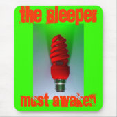 De slaapmousepad muismat (Voorkant)