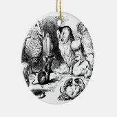 De slaapmuis vertelt een verhaal keramisch ornament (Rechts)