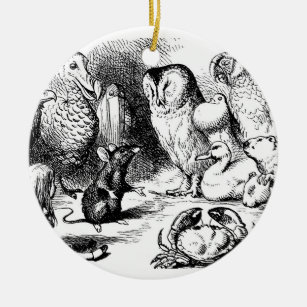 De slaapmuis vertelt een verhaal keramisch ornament