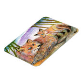 De slaaptijd van Little Fox Magneet (Linkerzijde)