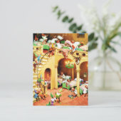 De Slaapzaal van het Elf van de Arctica van de Feestdagenkaart (Staand voorkant)