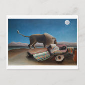 De slaapzigeuner Henri Rousseau | | Briefkaart (Voorkant)