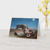 De slaapzigeuner Henri Rousseau | | Kaart (Gele Bloem)