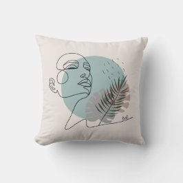 De slaapzuchtige droom van de minimalistische kuns kussen