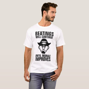 DE SLACHTINGEN GAAN DOOR TOT HET MOREEL VERBETERT T-SHIRT