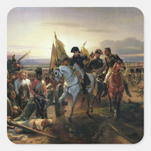 De Slag bij Friedland vond plaats op 14 juni 1807 Vierkante Sticker