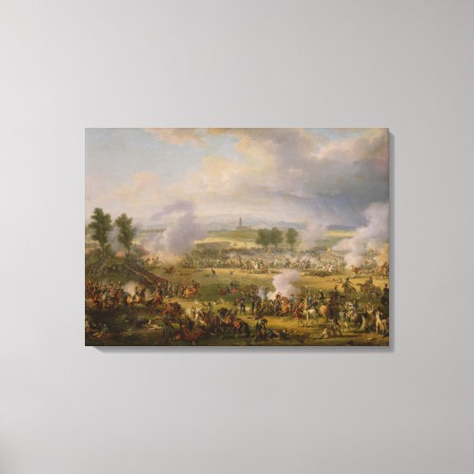 De Slag bij Marengo, 14 juni 1800, 1801 Canvas Afdruk (Voorkant)