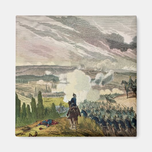 De Slag bij Sedan, 1 september 1870 Magneet (Voorkant)