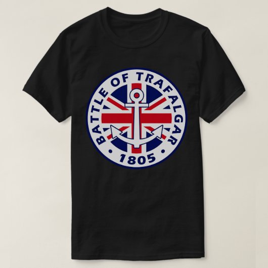 De Slag bij Trafalgar T-shirt (Design voorkant)