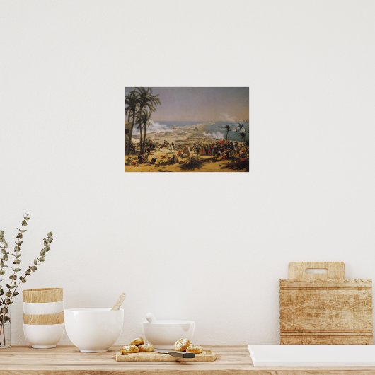 De slag om Aboukir, 25 juli 1799 Poster (Keuken)