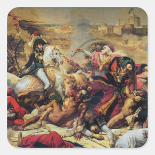 De slag om Aboukir, 25 juli 1799 Vierkante Sticker