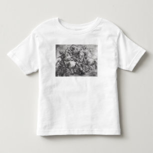 De slag om Anghiari na Leonardo da Vinci Kinder Shirts