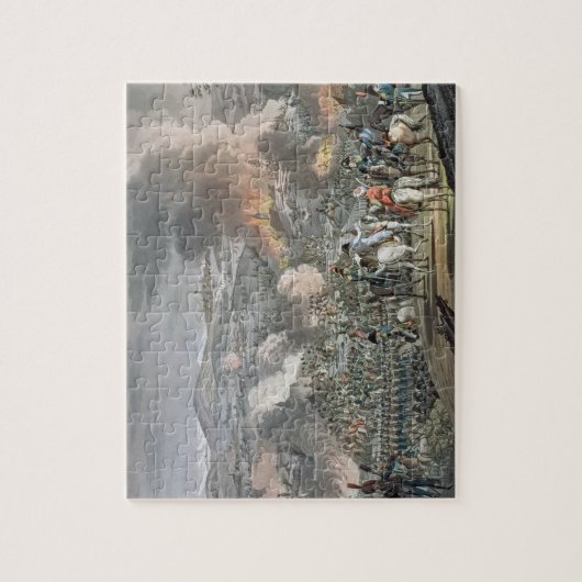De slag om Austerlitz, 2 december 1805 (colou) Legpuzzel (Verticaal)