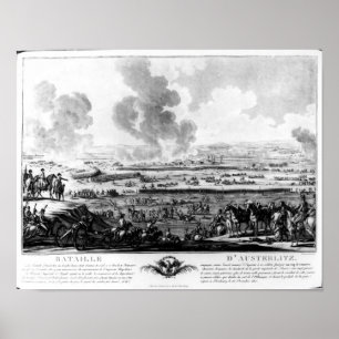 De slag om Austerlitz, 2 december 1805 Poster