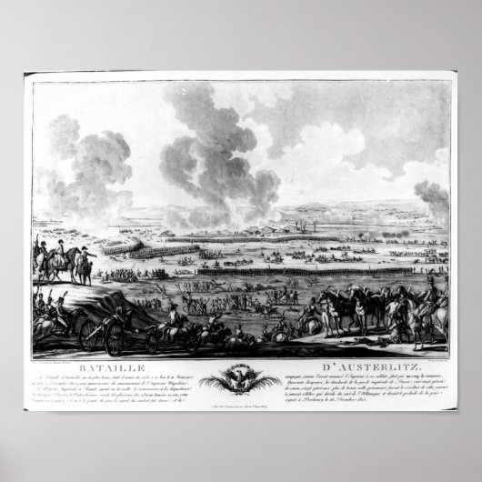 De slag om Austerlitz, 2 december 1805 Poster (Voorkant)