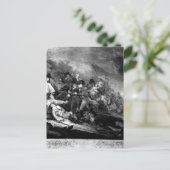 De slag om Bunkerheuvel, bij Boston_War Afbeelding Briefkaart (Staand voorkant)