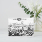 De slag om de Boyne, 1 juli 1690 Briefkaart (Staand voorkant)
