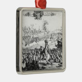 De slag om de Boyne, 1 juli 1690 Metalen Ornament (Rechts)