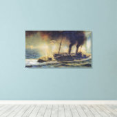 De slag om de Golf van Riga, augustus 1915, 1940 Canvas Afdruk (Insitu (Houten vloer))