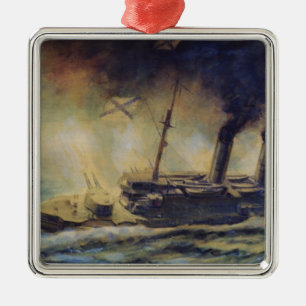 De slag om de Golf van Riga, augustus 1915, 1940 Metalen Ornament