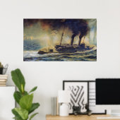 De slag om de Golf van Riga, augustus 1915, 1940 Poster (Thuiskantoor)